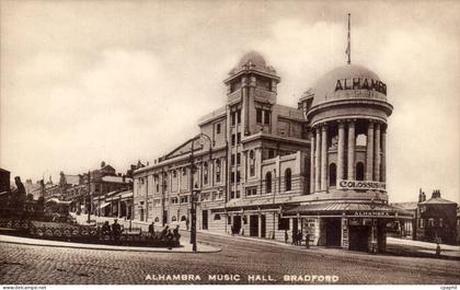 Great Britain CPA Alhambra Music Hall Bradford