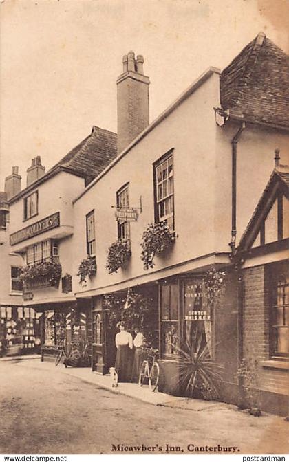 England - CANTERBURY Micawber's Inn