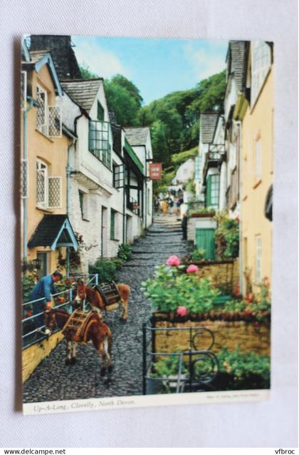 AB379, Cpm, Clovelly, up a long, Angleterre