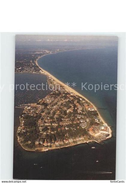 Poole Dorset Sandbank Poole Dorset Air view