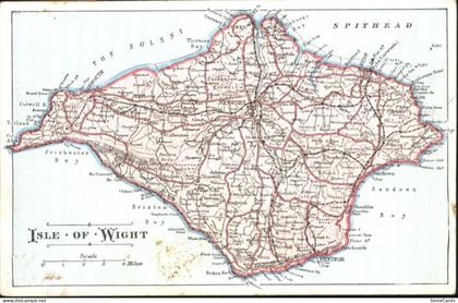 Isle of Wight UK Brixton Card Isle of Wight