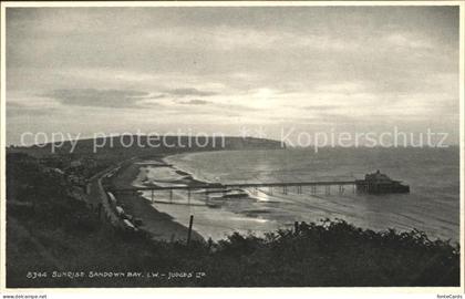 Sandown Isle of Wight Sunrise Sandown Bay Pier