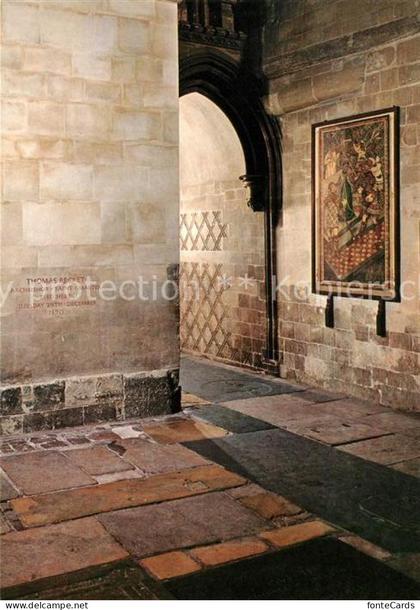 Canterbury Kent Canterbury Cathedral The Martyrdom