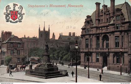 ROYAUME UNI NEWCASTLE UPON TYNE STEPHENSON S MONUMENT