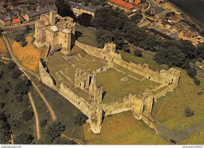 B100526 warkworth castle northumberland uk