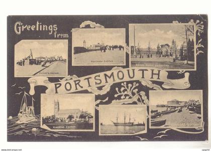 Grande Bretagne CPA Greetings from portsmouth