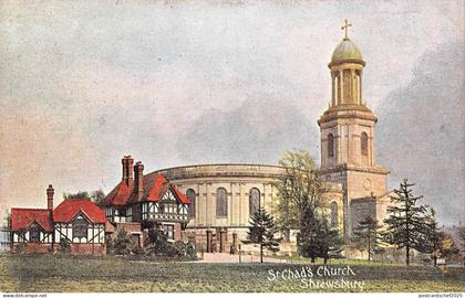 BR69910 st chad s church   shrewsbury uk