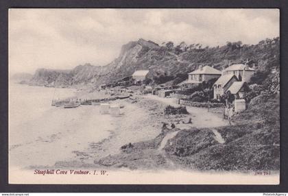 Vintage Postcard England Ventnor Steephill Cove