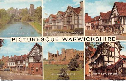 uk10069 picturesque warwickshire  uk