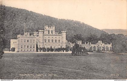 uk29385 taymouth castle hotel scotland real photo uk