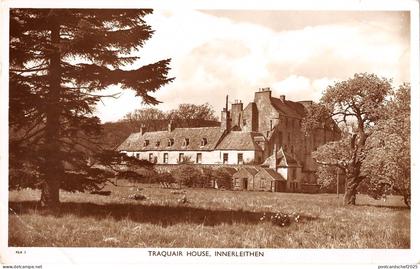 BR70082 traquair house innerleithen  real photo  scotland