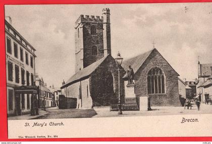 BRECONSHIRE   BRECON  ST MARY'S CHURCH