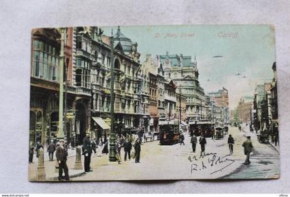AC370, Cardiff, Saint Mary Street, Pays de Galles