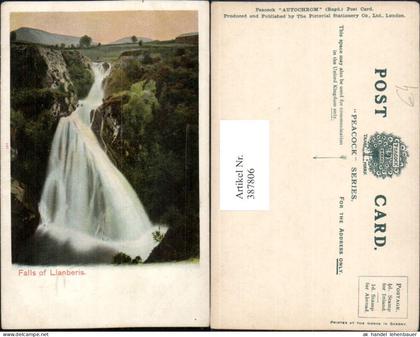 387806,Great Britain Wales Llanberis Falls Wasserfall