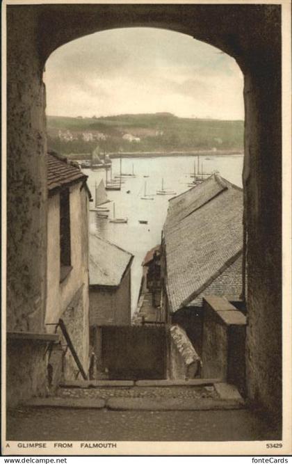 Falmouth Cornwall Glimpse