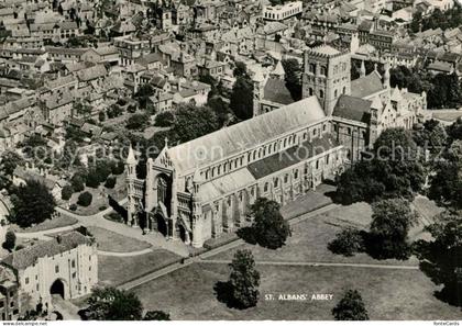 Hertfordshire St Albans Abbey Fliegeraufnahme