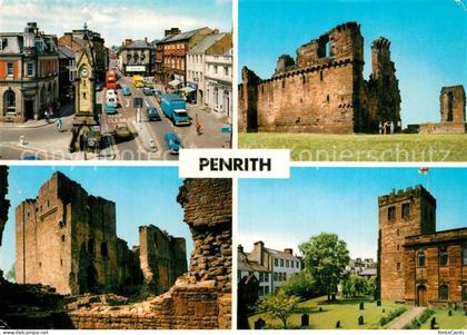 Penrith Carleton Stadtzentrum Burgruinen