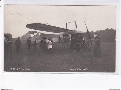 ROYAUME UNIS: ANGLETERRE: aviation, buffalo bill, the cody monoplan, mays aldershot - très bon état
