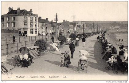 ILES DE LA MANCHE - JERSEY esplanade