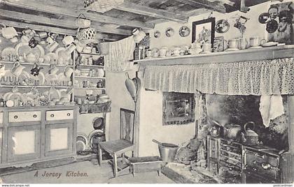 Jersey - A Jersey kitchen - Publ. unknown