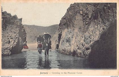 Jersey - Crossing to the Plemont Caves - Publ. unknown