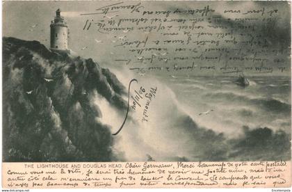 CPA Carte postale  Royaume-Uni  Ile de Man Douglas Head Lighthouse 1904 VM67005