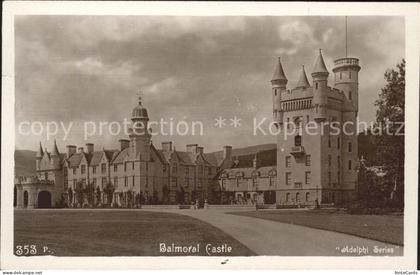 Aberdeenshire Balmoral Castle Adelphi Series