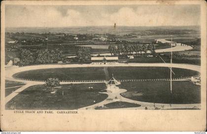 Carmarthen Town Carmarthenshire Cycle Track Park