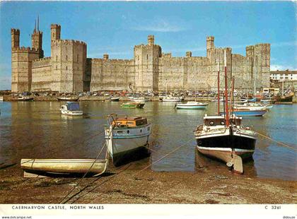 Royaume-Uni - Pays de Galles - Caernarvon - Castle - Gwynedd - Wales - CPM - Voir Scans Recto-Verso