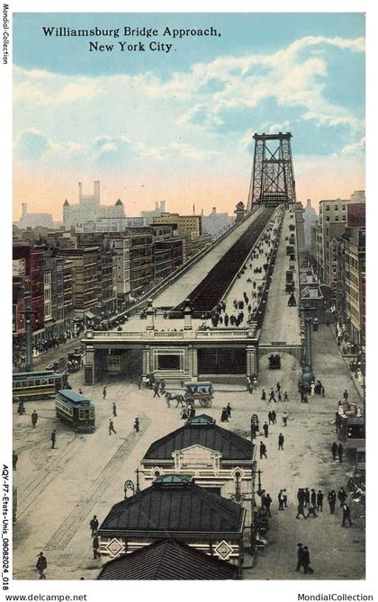 AQYP7-0350-ETATS-UNIS - NEW YORK CITY - Williamsburg bridge approach
