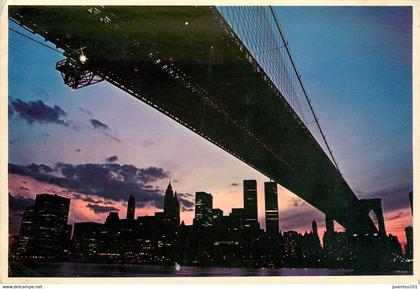 CPSM New York-The Brooklyn Bridge   L74