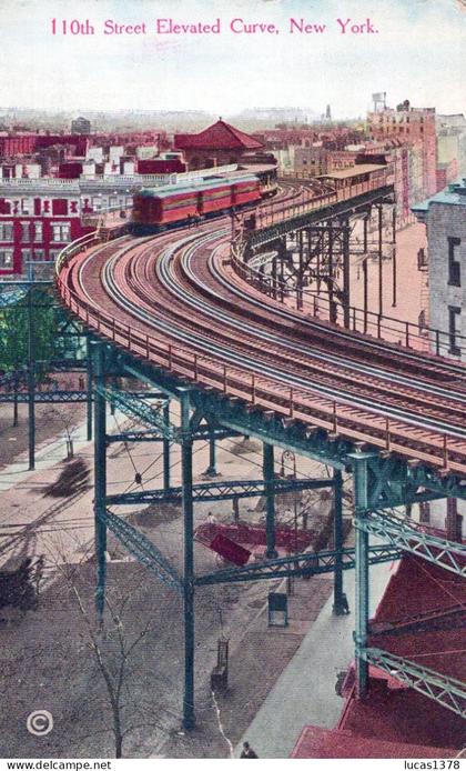 NEW YORK / 110TH ELEVATED CURVE