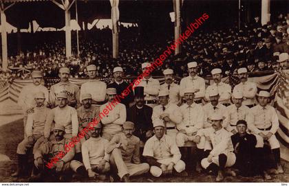 Polo Grounds Stadium - New York vs Boston - baseball - 1886 - New York - United States USA