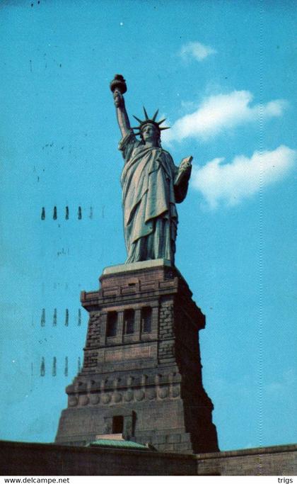 New York City - Statue of Liberty on Liberty Island in New York Bay