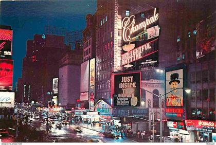 Carte Postale - Etats-Unis - New york city - New york's time square broadway and 46th st - CPM - Voir Scans Recto-Verso
