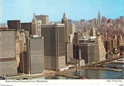 CPM New York City Staten Island Ferry and Lower Manhattan