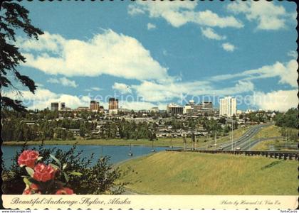 Anchorage Panorama Skyline in Summer