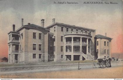 C122 New Mexico Albuquerque St Joseph's Sanitarium    vintage postcard