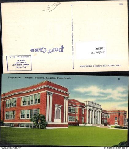 105390,Kingston Pennsylvania Kingston High School