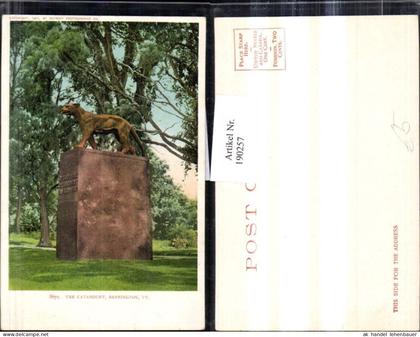 190257,Vermont Bennington The Catamount Monument