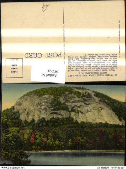 193224,New Hampshire White Mountains White Horse Ledge and Echo Lake