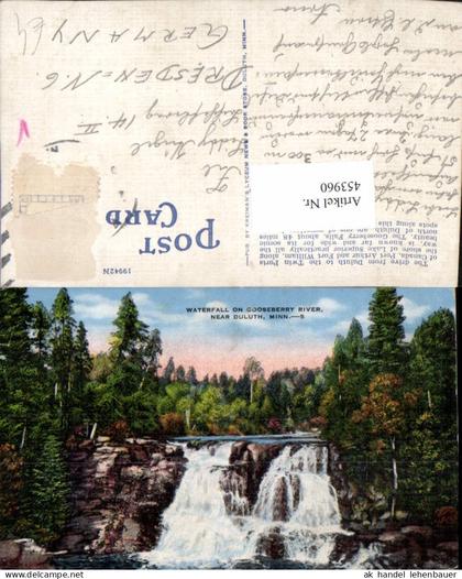 453960,Minnesota Waterfall on Gooseberry River near Duluth Wasserfall