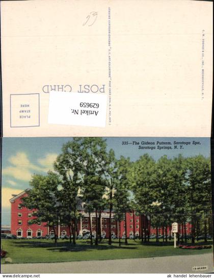 629659,The Gideon Putnam Saratoga Spa Saratoga Springs New York