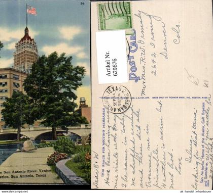 629676,Along the San Antonio River Venice of America San Antonio Texas