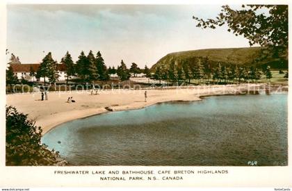 Cape Breton Lake Bathhouse Highlands-National-Park