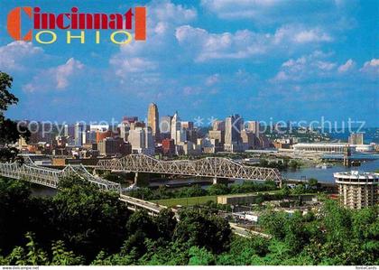Cincinnati Ohio Skyline