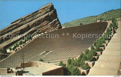 Denver Colorado Red Rocks Amphitheatre Denver Mountain Parks