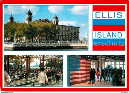 Ellis Island New York Main Entrance Peopling of America Exhibit