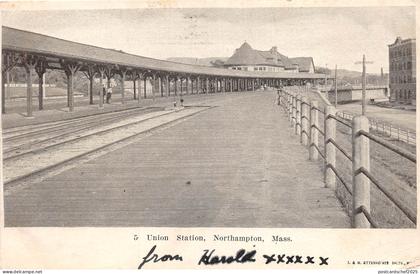 Lot330 union station northampton mass  usa railway station