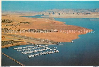 Page Arizona Fliegeraufnahme Lake Powell Wahweap Lodge and Marina